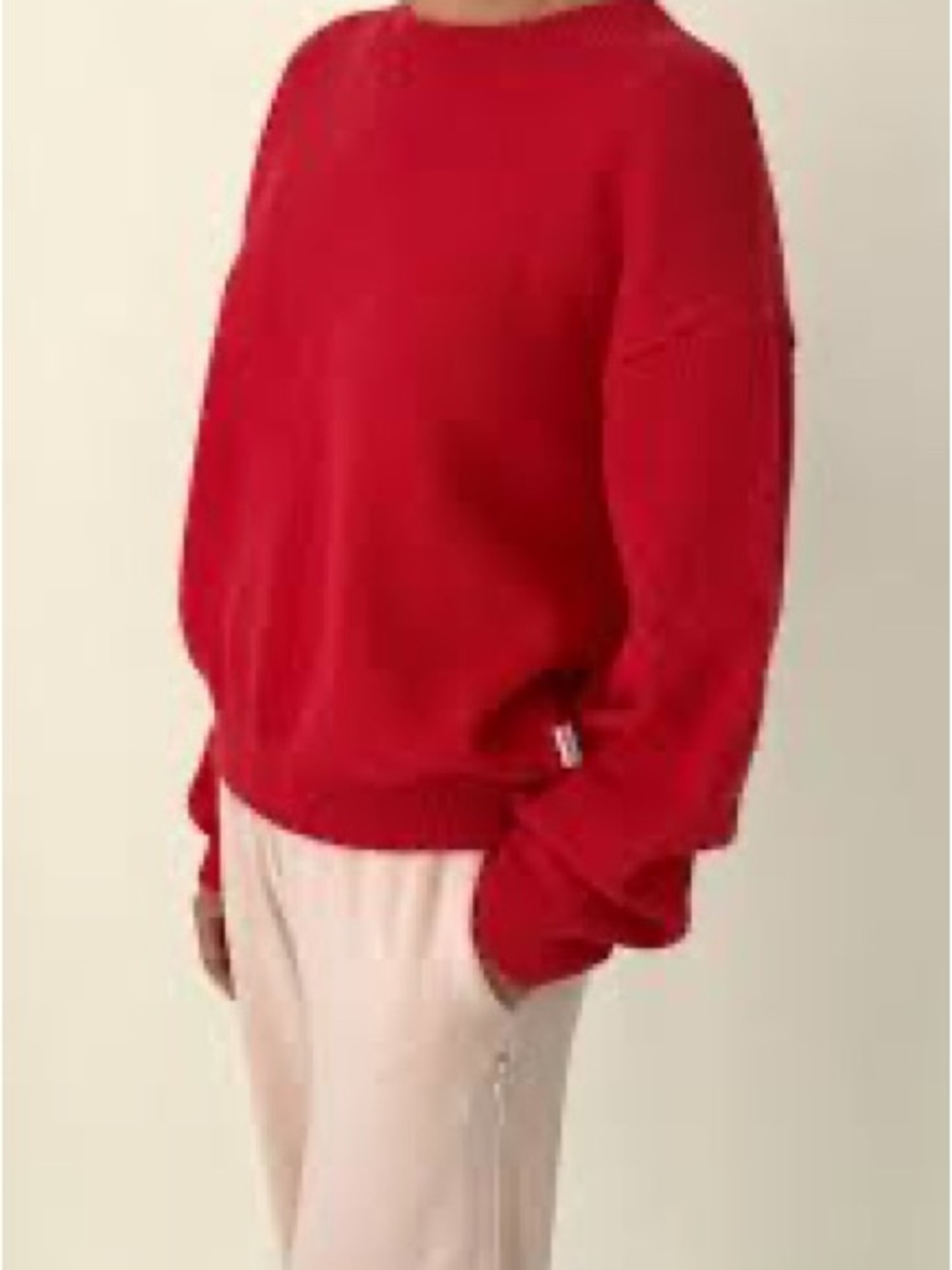Le Bon Shoppe Red Knit Sweater